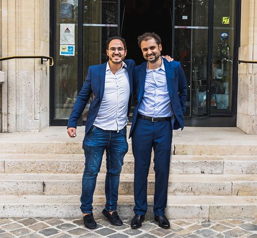 Victor (auto-entrepreneur) et David (expert-comptable), les deux fondateurs